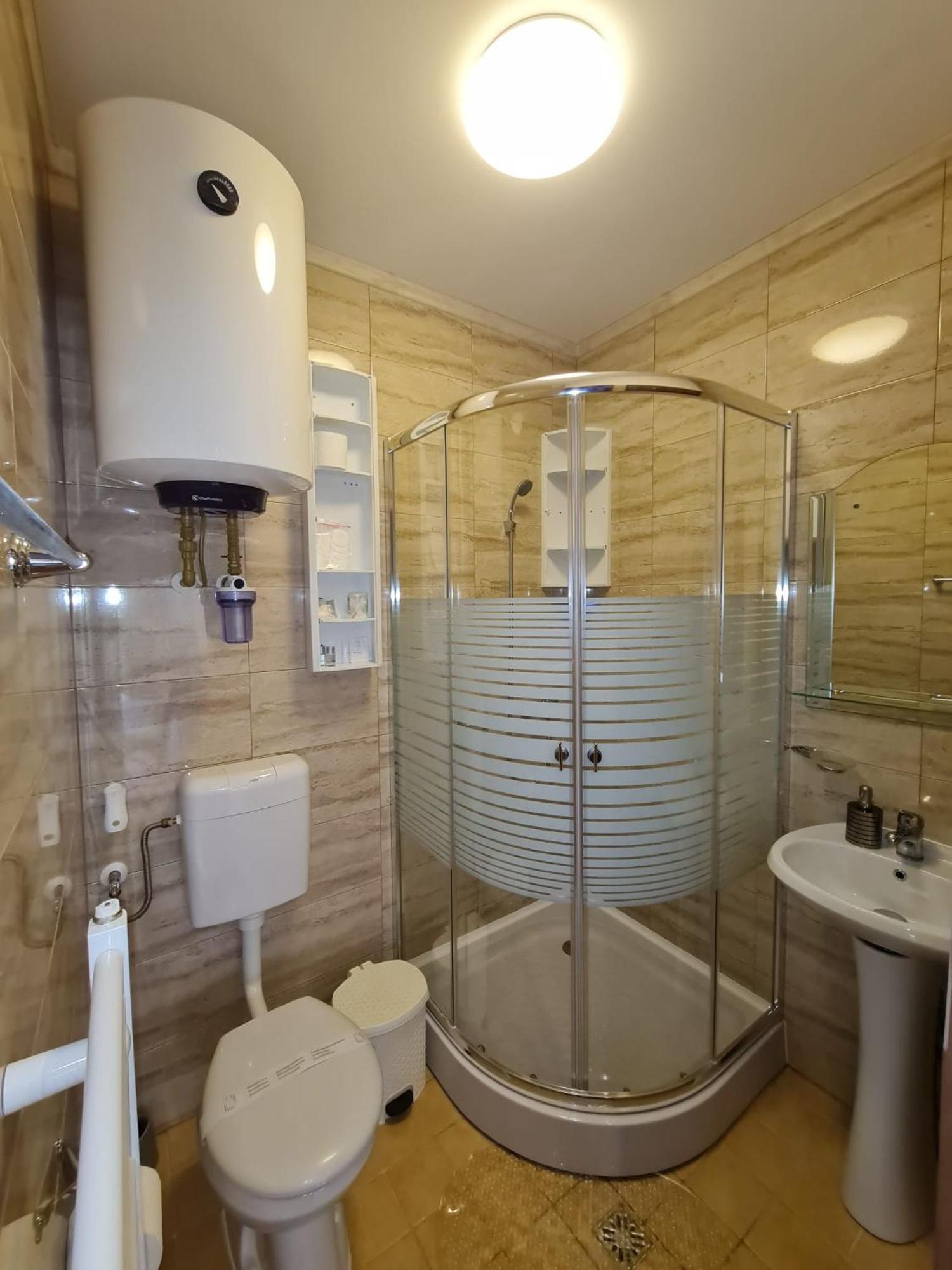 Apartamento Casa Aryan Sînpetru Habitación foto